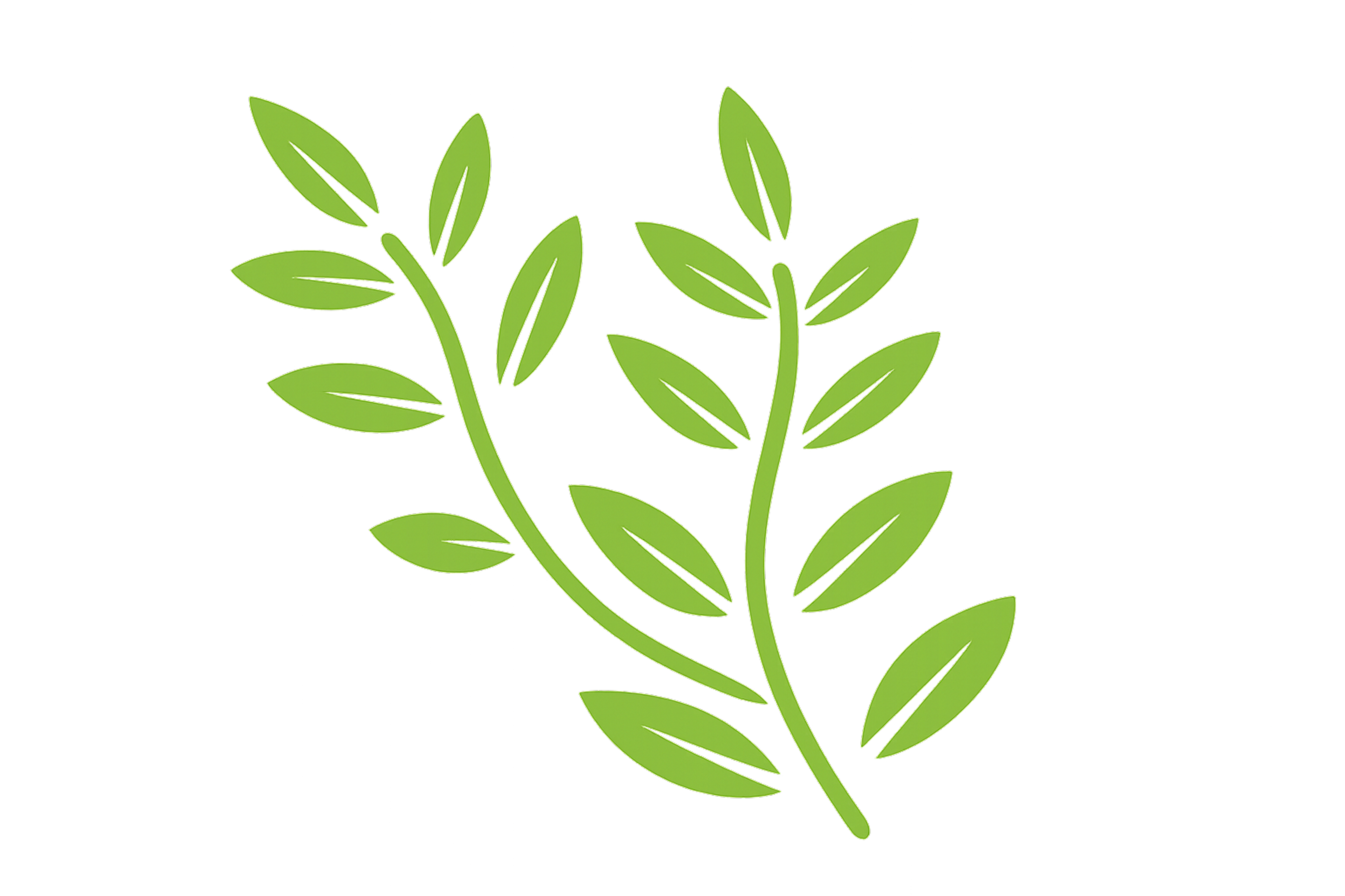 Organic Leaf Decoration